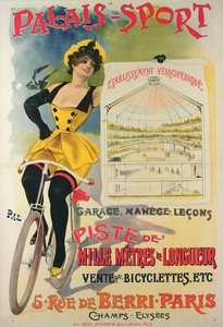 पोस्टर पेरिस में Palais-Sport का विज्ञापन, c.1895